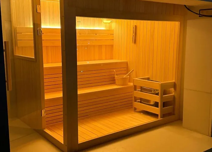 Appartement 이터널 블루 선샤인 O풀빌라o오션뷰o핀란드식사우나o송도 케이블카o Busan