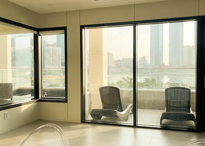 이터널 블루 선샤인 O풀빌라o오션뷰o핀란드식사우나o송도 케이블카o Appartement